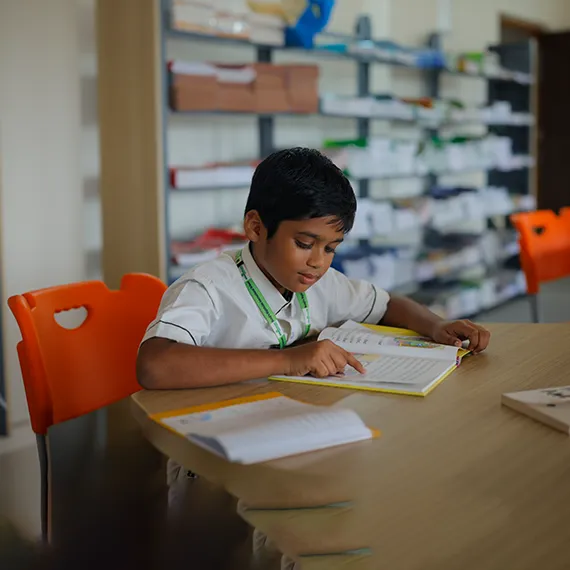 HighFields middle-school students reading together