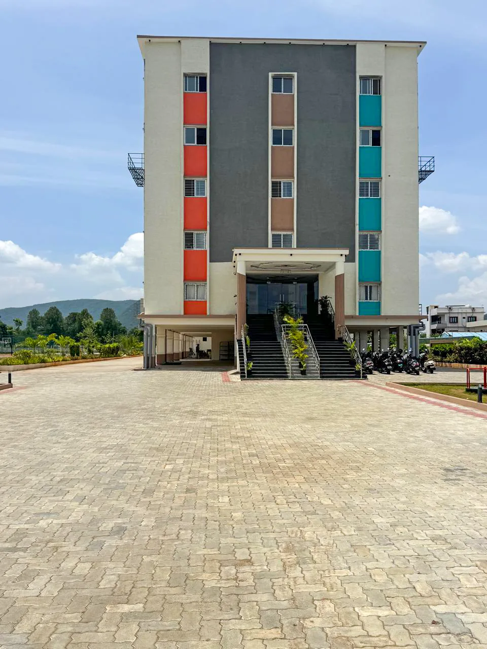 Entrance to Balaji HighFields International School